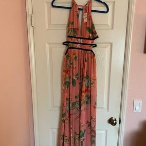 NWT EXPRESS floral maxi dress